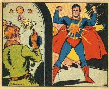 1984 WTW 1941 Gum Inc. Superman (R145) (Reprint) #12 Superman's Arch Enemy Front