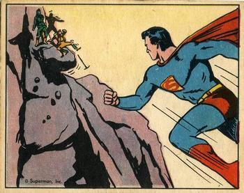 1984 WTW 1941 Gum Inc. Superman (R145) (Reprint) #16 Mountain Tragedy Front