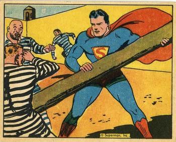 1984 WTW 1941 Gum Inc. Superman (R145) (Reprint) #18 Prison Break Front