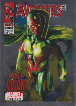 2023 Upper Deck Marvel Platinum - Cover Variant #WI16 Vision Front