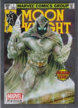 2023 Upper Deck Marvel Platinum - Cover Variant #WI35 Moon Knight Front