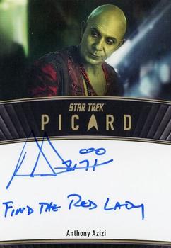 2024 Rittenhouse Star Trek: Picard Seasons 2 & 3 - Autographs Inscription #NNO Anthony Azizi Front