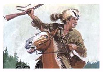 1969 GB Glace Wild West #4 Davy Crockett Front