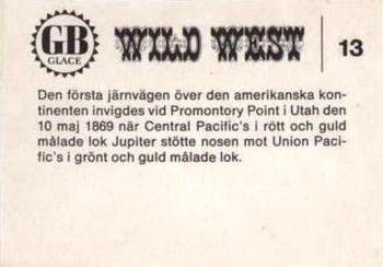 1969 GB Glace Wild West #13 Den första Back