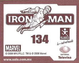 2008 Salo Marvel Iron Man Pelicula Album De Estampas #134 Estampa Normale 134 Back