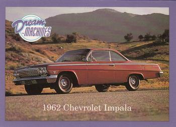 1991-92 Lime Rock Dream Machines #22 1962 Chevrolet Impala Front