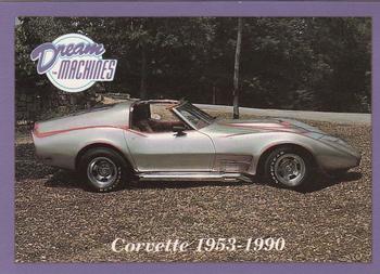 1991-92 Lime Rock Dream Machines #2 Corvette 1953-1990 Front