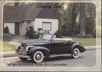 1992 Collect-A-Card Chevy #34 '40 Special DeLuxe Series KA Convertible Front