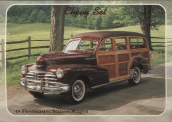 1992 Collect-A-Card Chevy #38 '48 Fleetmaster Station Wagon Front