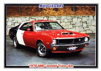 1992 Collect-A-Card Muscle Cars #16 1970 AMC Javelin Trans-Am Front
