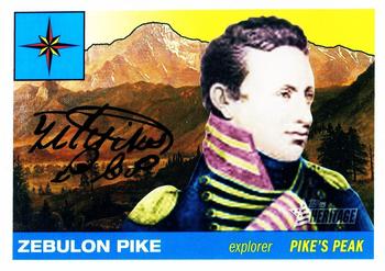 2009 Topps American Heritage #15 Zebulon Pike Front