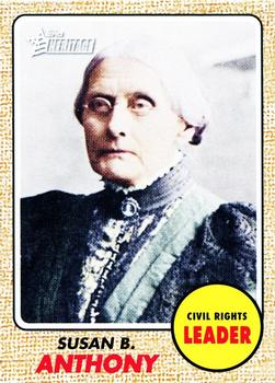 2009 Topps American Heritage #56 Susan B. Anthony Front