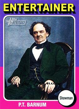 2009 Topps American Heritage #82 P.T. Barnum Front