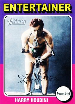 2009 Topps American Heritage #84 Harry Houdini Front
