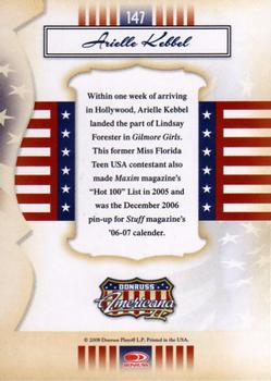 2008 Donruss Americana II #147 Arielle Kebbel Back