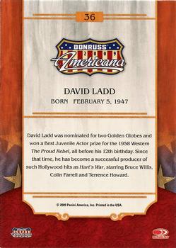 2009 Donruss Americana #36 David Ladd Back