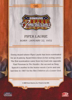 2009 Donruss Americana #96 Piper Laurie Back