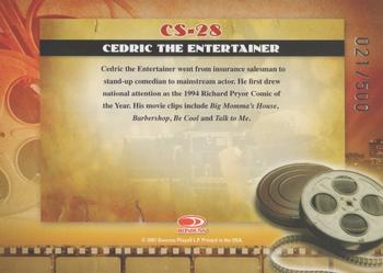 2007 Donruss Americana - Cinema Stars #CS-28 Cedric the Entertainer Back