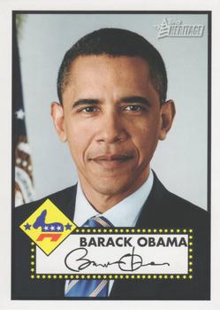 2009 Topps American Heritage Heroes #20 Barack Obama Front