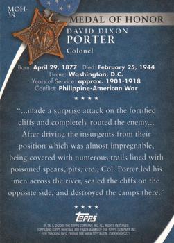 2009 Topps American Heritage Heroes - Presidential Medal of Honor #MOH-38 David Dixon Porter Back