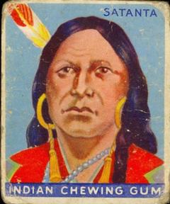 1933-40 Goudey Indian Gum (R73) #45 Satanta Front