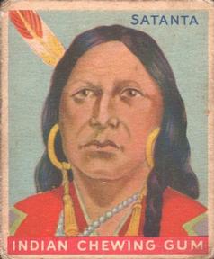 1933-40 Goudey Indian Gum (R73) #45 Satanta Front