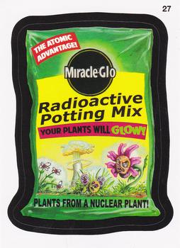 2012 Topps Wacky Packages All-New Series 9 #27 MiracleGlo Radioactive Potting Mix Front