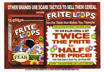 2012 Topps Wacky Packages All-New Series 9 #37 Juicy Dropped Pop Back