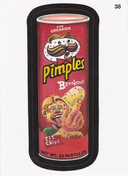 2012 Topps Wacky Packages All-New Series 9 #38 Pimples Breakout Zit Chips Front