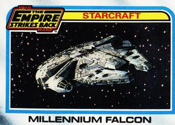 1980 Topps Star Wars: The Empire Strikes Back #134 Millennium Falcon Front