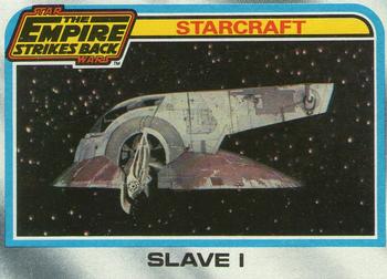1980 Topps Star Wars: The Empire Strikes Back #138 Slave I Front