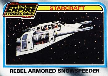 1980 Topps Star Wars: The Empire Strikes Back #139 Rebel Armored Snowspeeder Front