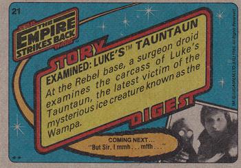 1980 Topps Star Wars: The Empire Strikes Back #21 Examined: Luke's Tauntaun Back