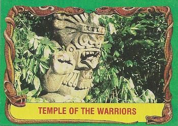 1981 Topps Raiders of the Lost Ark #7 Temple Of The Warriors Front