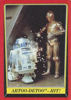 1983 Topps Star Wars: Return of the Jedi #109 Artoo-Detoo -- Hit! Front