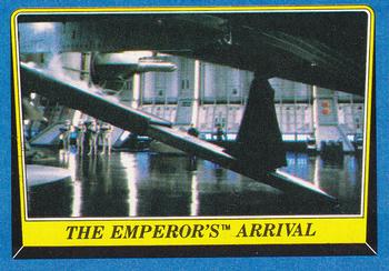 1983 Topps Star Wars: Return of the Jedi #139 The Emperor's Arrival Front