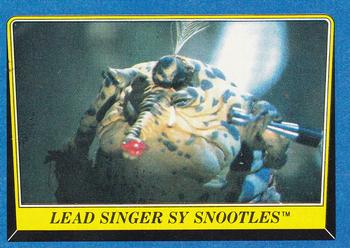 1983 Topps Star Wars: Return of the Jedi #184 Lead Singer Sy Snootles Front