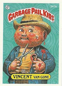 1987 Topps Garbage Pail Kids Series 7 #263a Vincent Van Gone Front
