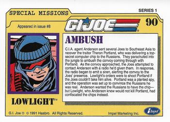 1991 Impel G.I. Joe #90 