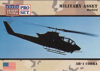 1991 Pro Set Desert Storm #238 AH-1 Cobra Front