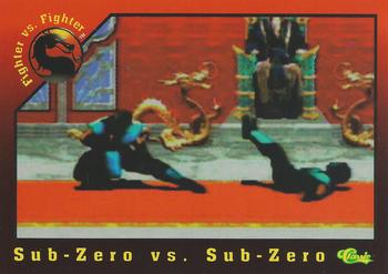 1994 Classic Mortal Kombat Series 1 #37 Sub-Zero vs. Sub-Zero Front