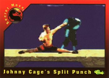 1994 Classic Mortal Kombat Series 1 #61 Johnny Cage's Split Punch Front