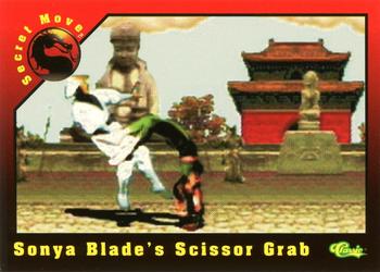 1994 Classic Mortal Kombat Series 1 #65 Sonya Blade's Scissor Grab Front