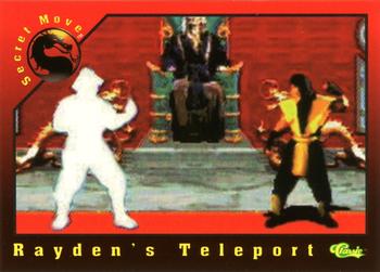 1994 Classic Mortal Kombat Series 1 #77 Rayden's Teleport Front
