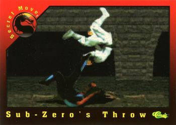1994 Classic Mortal Kombat Series 1 #83 Sub-Zero's Throw Front