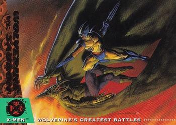 1994 Ultra X-Men #146 Wolverine vs. Sauron Front