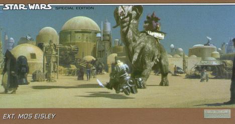1997 Topps Widevision The Star Wars Trilogy Special Edition #14 Rearing Ronto Front