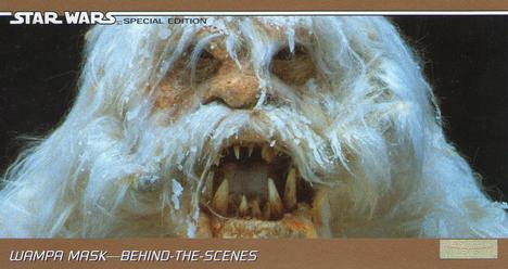 1997 Topps Widevision The Star Wars Trilogy Special Edition #61 Wampa Close-up Front