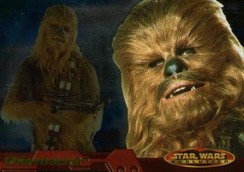 2001 Topps Star Wars Evolution #19 Chewbacca Front