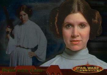 2001 Topps Star Wars Evolution #62 Princess Leia Front